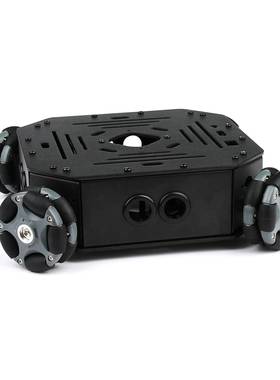 4轮全向轮底盘车底盘小IGB全向移动机器人omniewhel