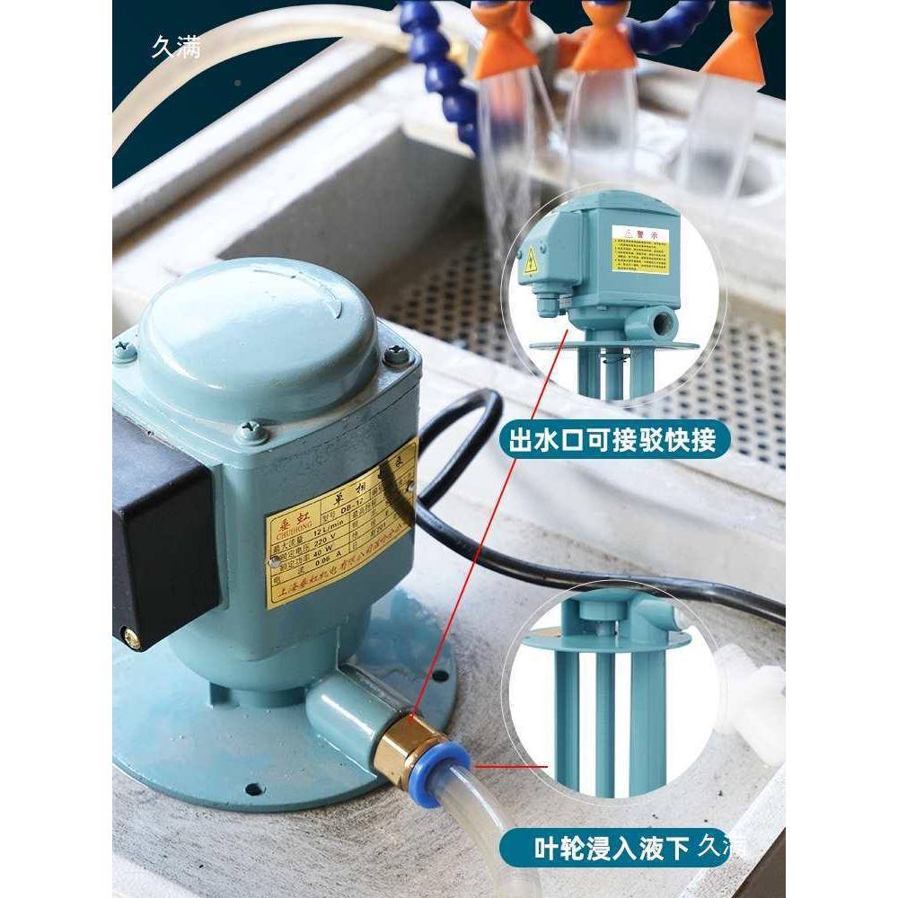 三相泵机床冷却液循环IKU泵泵油水泵车床线切割铣磨床泵数控电AB-