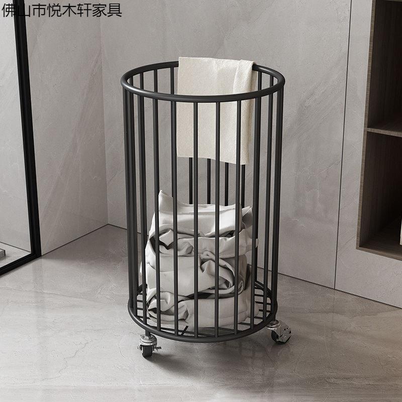 网红款脏衣篮洗浴衣篮金卫生间污衣篮放装脏室衣服收纳筐属AKTpNm