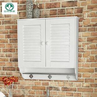 阳台柜吊柜家居浴室创意设46665计叶透气储物简柜百易家具厂家