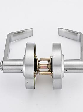 室内房间室门锁示锌合金执手OLH锁机械门锁ANSI浴Grade2指锁