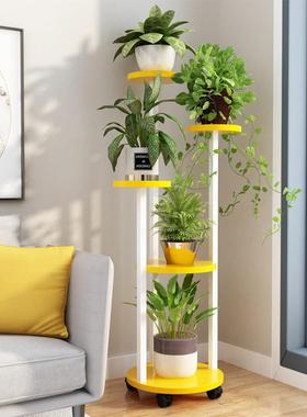 铁花花架子18855室花内绿萝吊篮架客厅多层花架盆架子阳台落地式艺花架