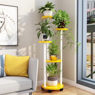 铁花花架子18855室花内绿萝吊篮架客厅多层花架盆架子阳台落地式艺花架