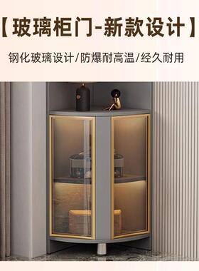 角柜置物墙柜转柜角墙角柜三角柜子厅角落柜餐边角ZOP柜客厅拐角