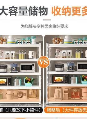 家角钢LJS货厅架多架层置用物架客阳台厨房储物铁架子库房地下室