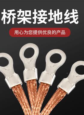铜编织带10导0米镀国标A级紫铜电带681铜GKS62535平方锡软接地线
