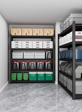 货架置物地架多落家用储物间收纳架阳台超市仓库ZLR商用角钢层架