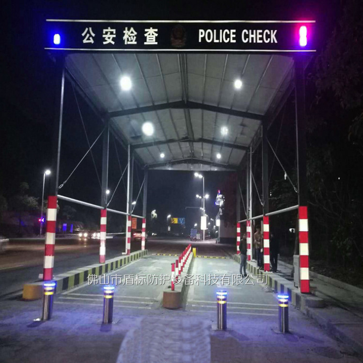 地埋隐形电动伸缩防撞路障桩