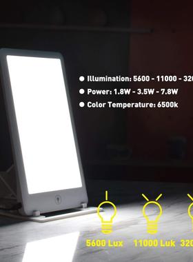 新款调光疗阳灯L23699D仿生太灯色温happylightSAD灯工E厂私模