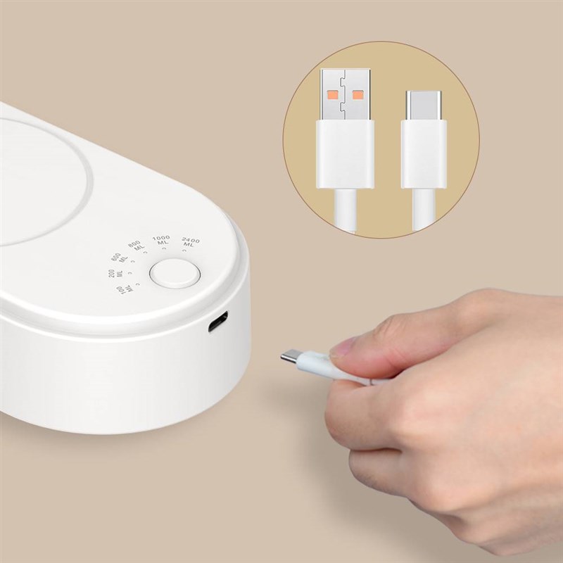 桌面款小型饮水机定量出水矿泉水桶装水电动抽水充电式自动上水器