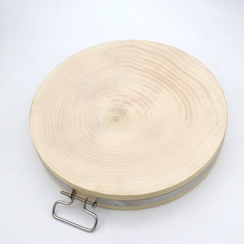 泰兴银杏木砧板正宗白果树菜板菜墩家用整木案板加厚纯实木切菜板