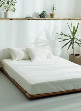 全水洗棉单床笠单件1.8棉床x2.MRD2纯棉加高床罩床垫保护套2x2.m2