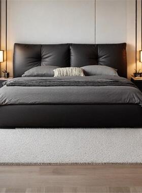 F16624ls奶油风包科技布艺现主卧室米大床18代软简约双人床架