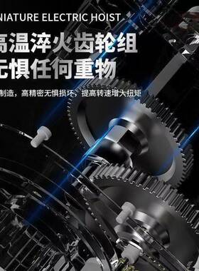 卷扬机1吨2吨vNBR3升吨小型电动葫家芦220用快速控起重降吊机提升