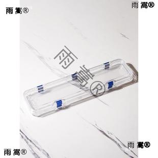 高弹盒膜盒悬盒芯片存浮圆放盒展示盒防震晶硅片收纳盒TEI透明塑