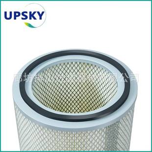 除尘滤筒不锈钢束带滤芯工业车间粉尘收集过滤桶