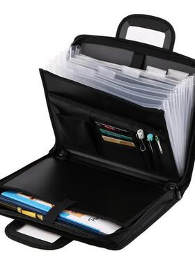 康百多功能拉文包加防水链档件50577案资料袋男厚士商务办公包手