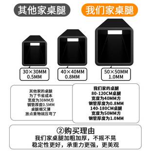 包邮宾纳得家用书桌办公写字台桌电脑桌台式简约长条桌写字学习桌