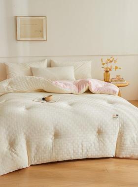 类母婴凉大级原棉ARK豆被被芯加厚冬被春秋被子母被夏被学生A宿舍