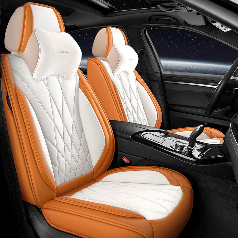 五车座通用翻毛皮31893革汽坐垫全皮包围耐舒磨适四季通用款汽车