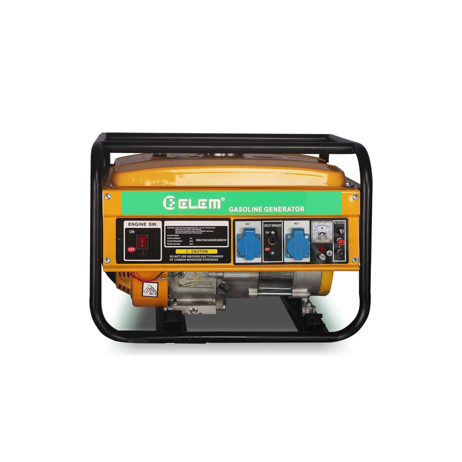 家用2便0携式汽油发电机CPG组1002w0v900w小型静音1千瓦900瓦单三