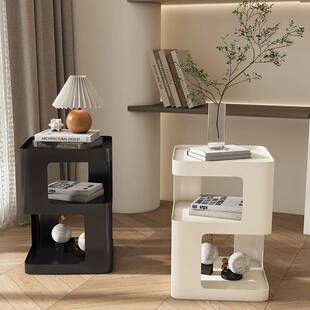 【碳素钢架】现代简约风铁艺床头柜客厅沙发小茶几桌子角几小桌子