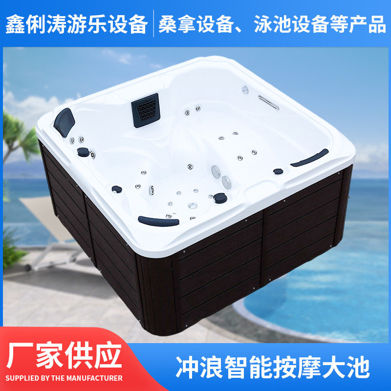 恒温户外嵌入式亚克力按摩浴缸