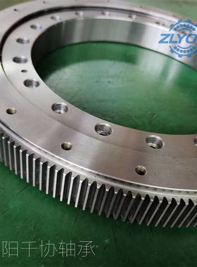 VLA200944薄壁轻型法兰外齿转盘轴承 机械臂回转支撑 高刚性 磨齿