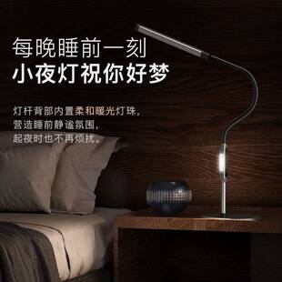 LED护眼台灯夹子学生书桌面工作灯高挡学习专用leb