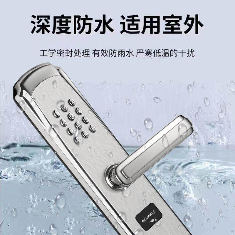 入户大门别墅门JBH绣不钢防码盗门机械密大锁防水防火带反锁智能
