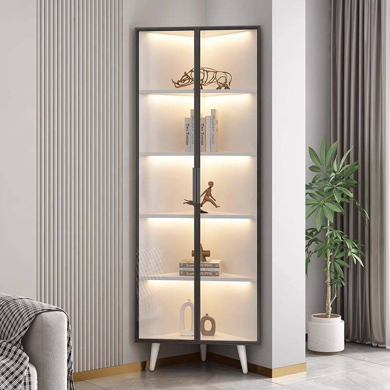 9U轻奢三角形转角柜客厅靠墙收纳酒柜储物展示柜餐厅边角落地柜俊,鲜花速递/花卉仿真/绿植园艺,其它园艺用品,淘宝优惠券,粉丝福利购,淘宝优惠卷