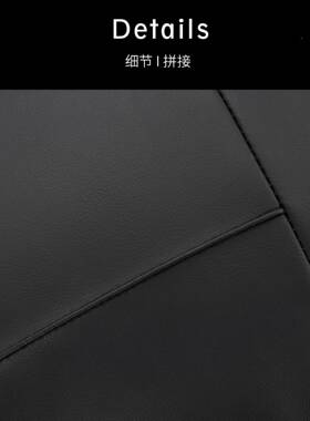 9XC背黑色皮抱枕沙发客厅靠枕办公米室靠垫飘RDG窗榻榻床头Q靠