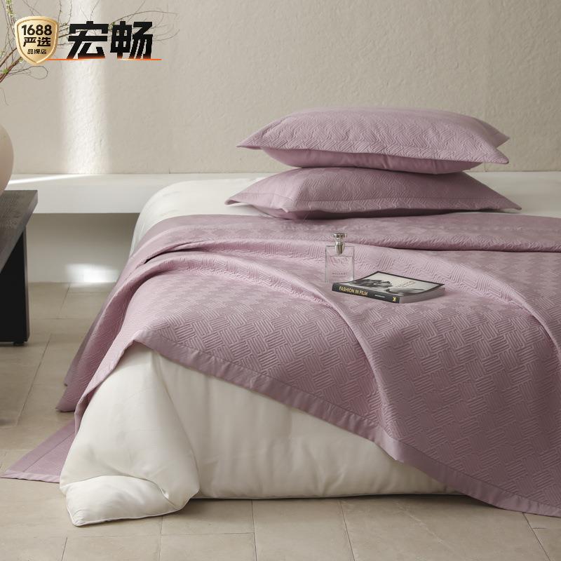 款60兰精天纯色天床盖新单件品加厚三件套床单夹丝棉组MZP合单四