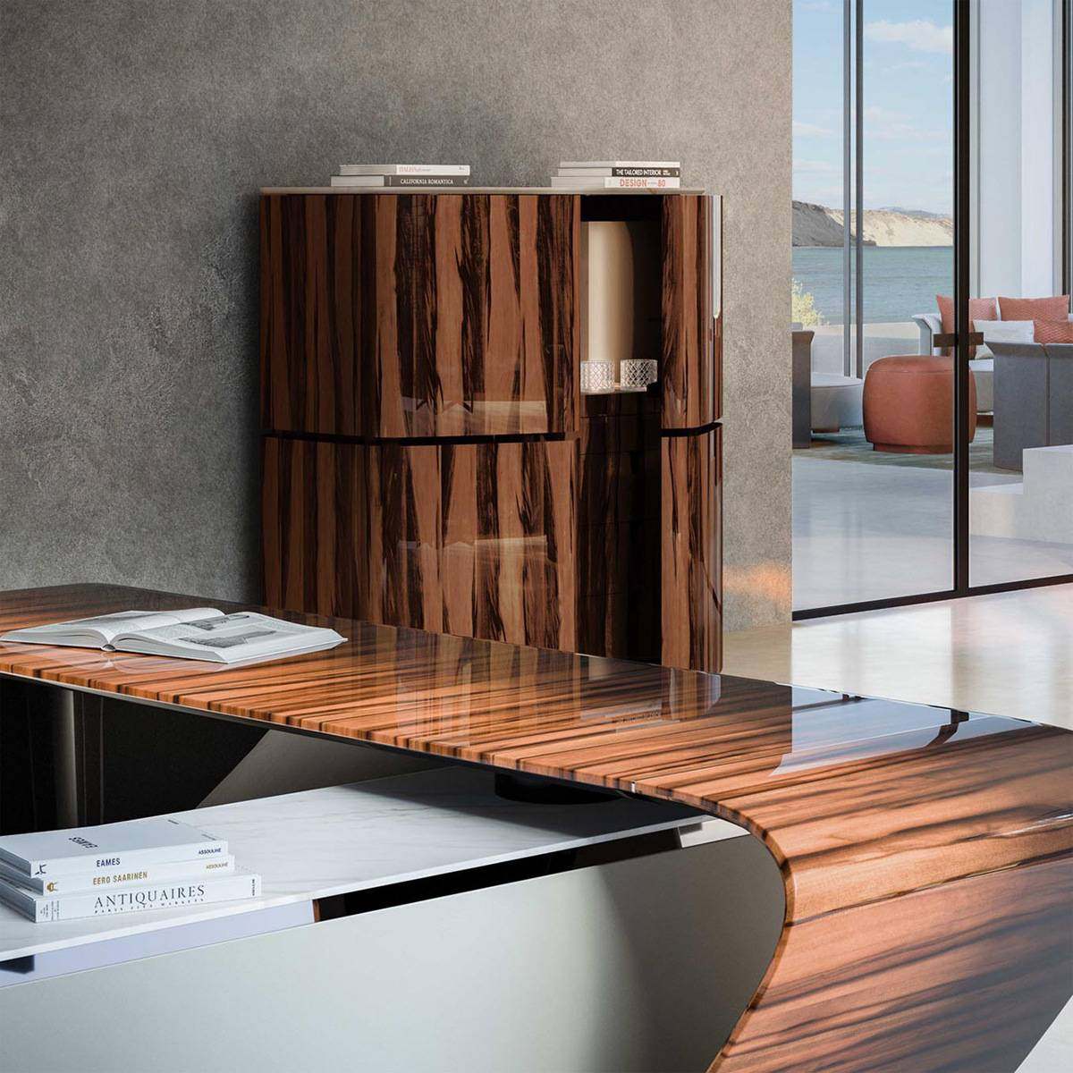 意式极简设计感书桌宾利高端轻奢电脑桌高亮光钢琴烤漆树榴面书桌,鲜花速递/花卉仿真/绿植园艺,其它园艺用品,淘宝优惠券,粉丝福利购,淘宝优惠卷