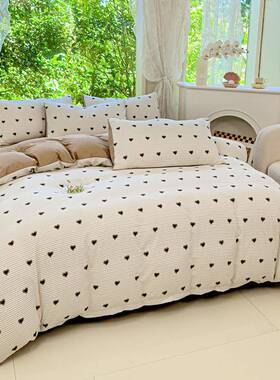 四A类床上用品四件套MVE纯棉全棉2床025新三款单被套被罩4宿舍件