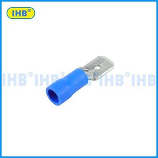 DD镀2 187线耳扁针型冷压ZMQ接线鼻子PCV阻燃锡片形全绝缘M端