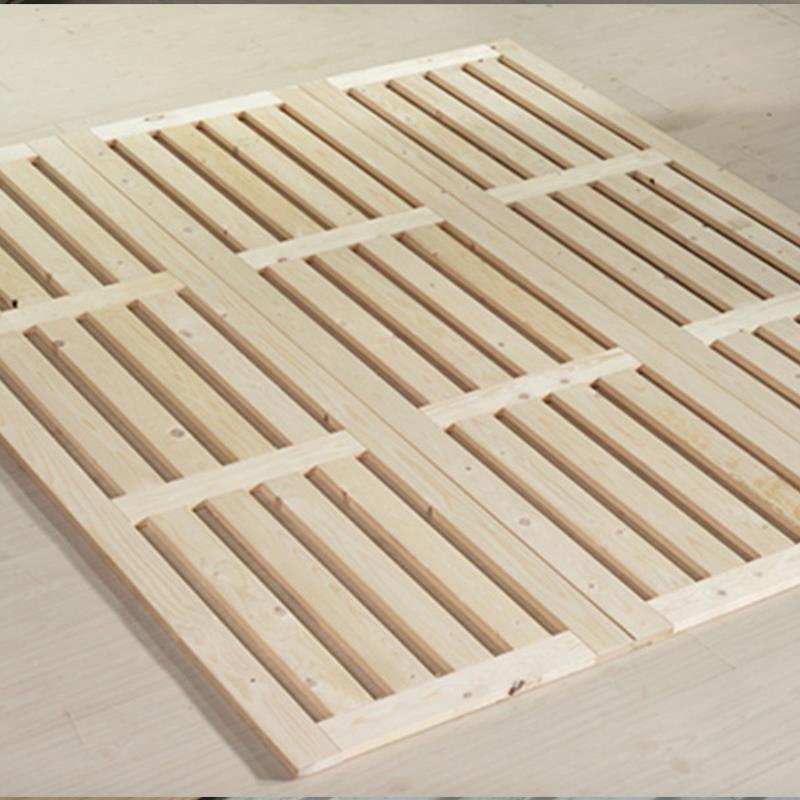 7K定硬制松木床板折叠板1.5杉木床垫1.8米实榻榻米CJF1.2双人木排