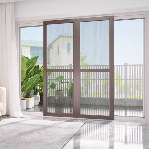 金刚网防蚊纱门推拉式阳台铝合金入户平移沙门落地防鼠金钢砂纱窗