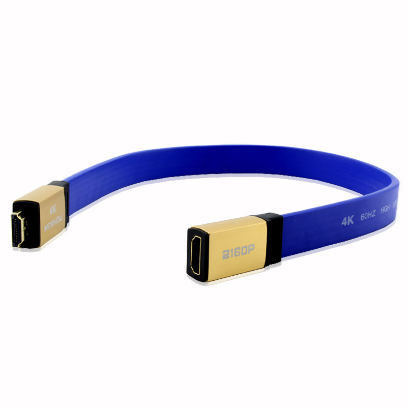 魔兽高清HDMI公对母延长线版K@0Hz高端镀银HDR加长0.5米1米8