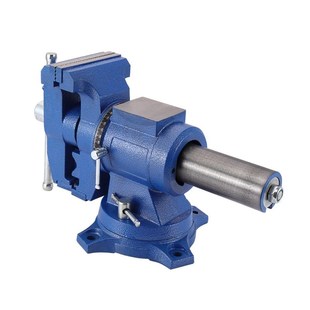 精密台钳双钳口工业级万向旋转多功能F平口桌钳小型台虎钳4寸5寸6