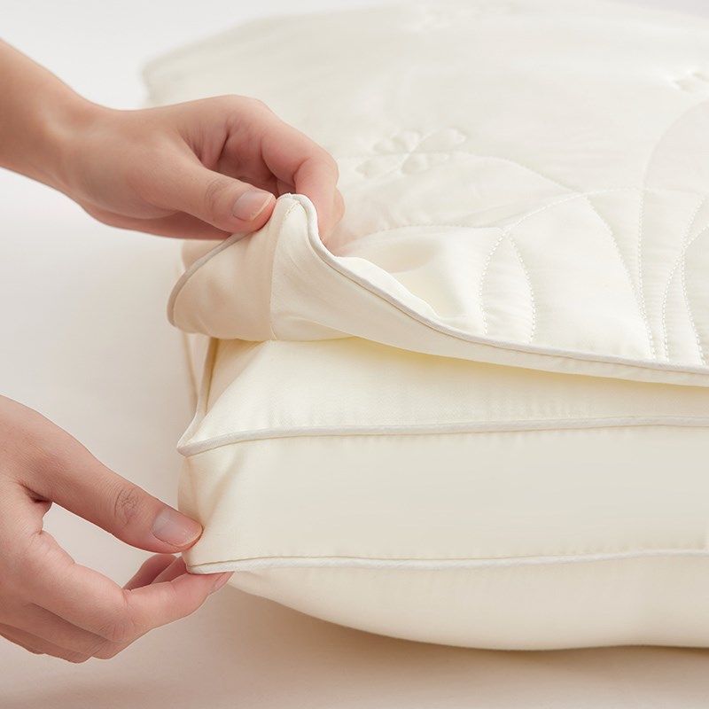 蚕丝枕芯枕头五星级酒店专用超软睡觉护颈椎助睡眠单人家用宿舍