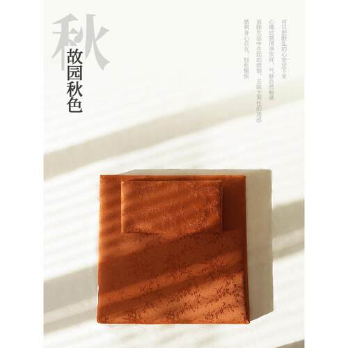 新中式高级感提花打坐垫加厚静坐蒲团阳台坐垫家用拜佛垫禅修垫