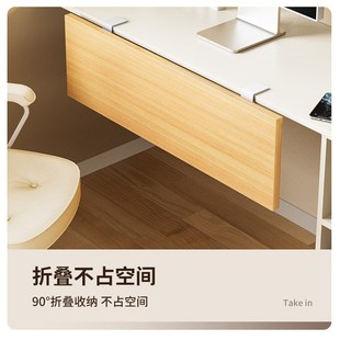 桌面桌子延长板桌板免打孔支架加木板键盘支撑托架实木书桌延伸板