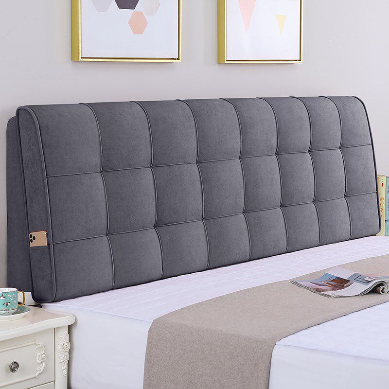 床头大靠背软包靠垫简约床头背板罩榻榻米防撞靠枕靠包套自粘轻奢