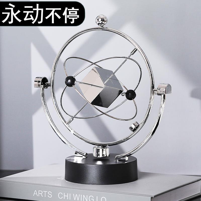 永动机牛顿摆球撞球碰碰球混沌摆件摇摆器创意办公桌面装饰品工艺