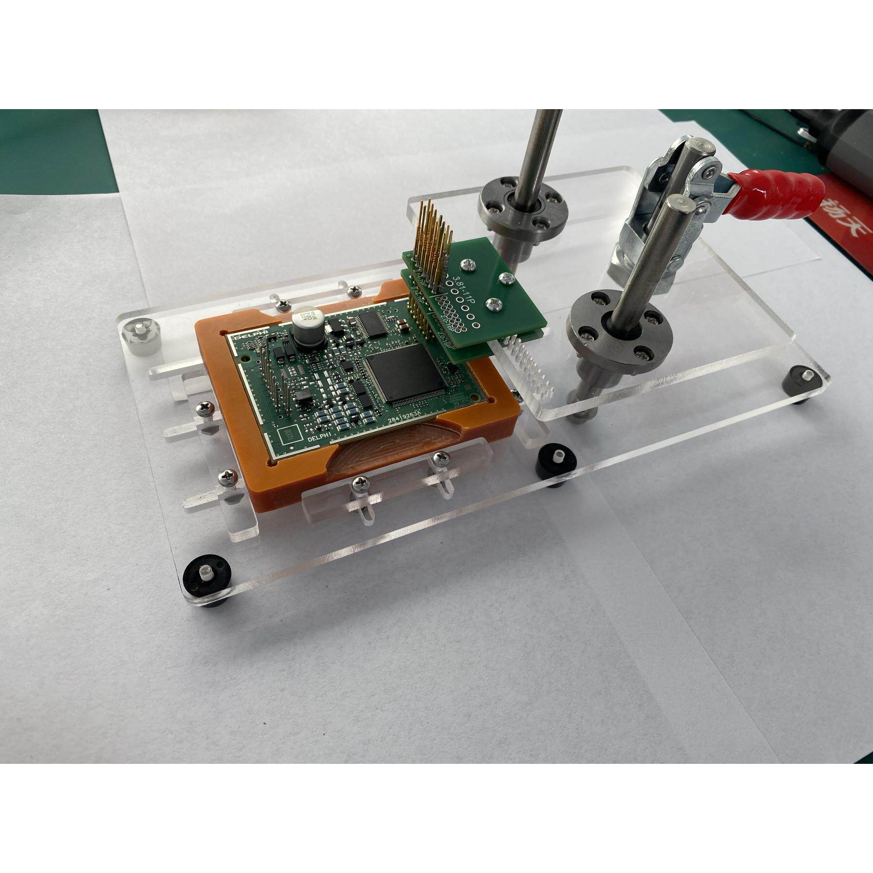PCB 接线端子排 测试架 程序下载 烧录 探针 夹具 工装 治具 JTAG