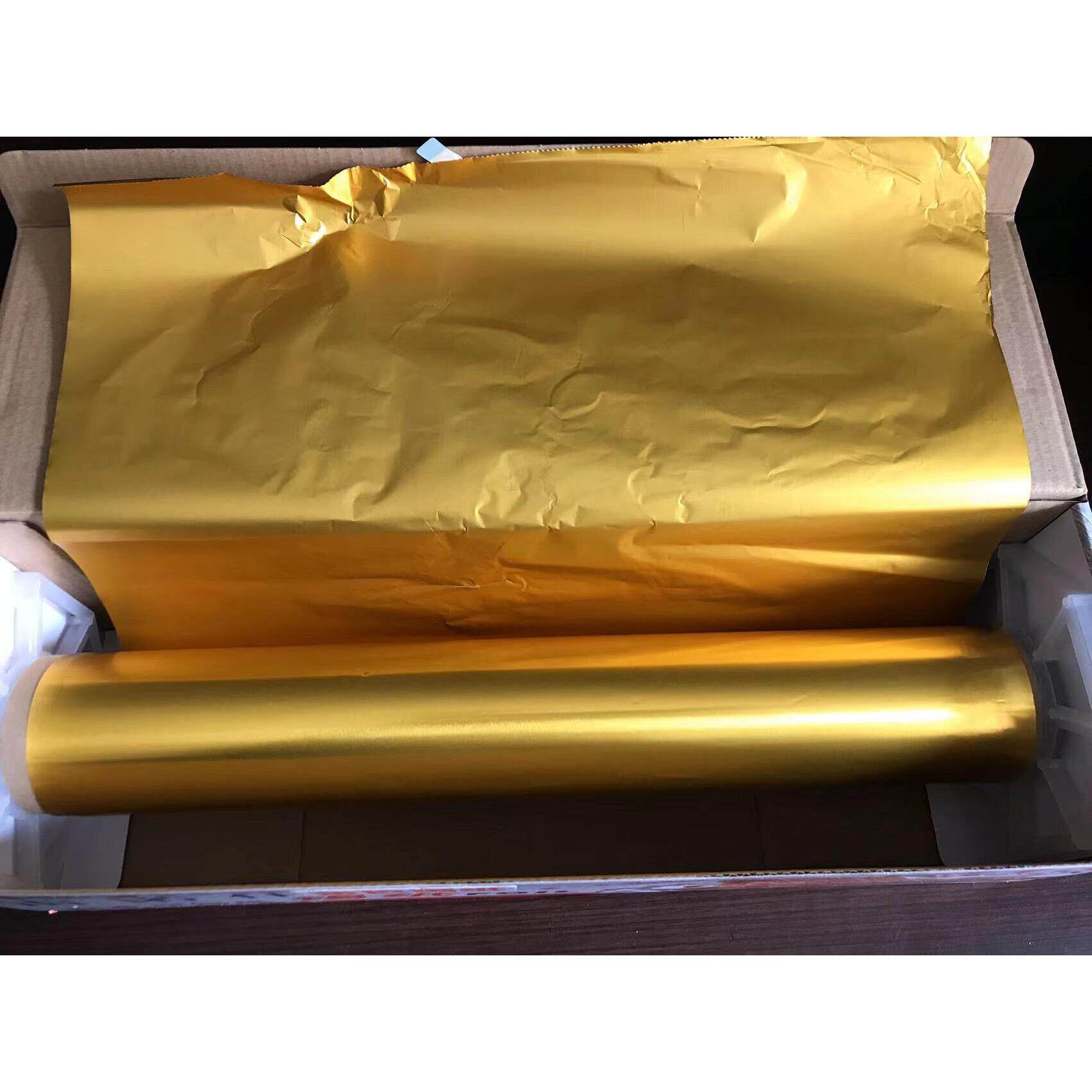 雷诺仕613金色锡纸坚韧加厚耐高温38cm食物烧烤焗包裹大卷锡纸