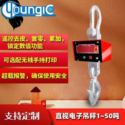 工业直视吊磅 高精度电子吊钩秤数字称重秤电子吊秤厂家
