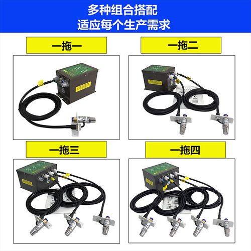 工业除静电除尘喷嘴ST-202B离子风嘴 静电除尘吹嘴等离子风咀风枪