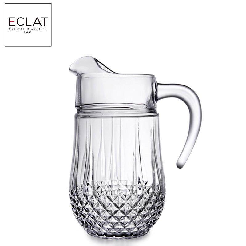 法国进口CDA水晶玻璃凉水壶鸭嘴壶冷水壶果汁壶刻花扎壶,电子元器件市场,其它元器件,淘宝优惠券,粉丝福利购,淘宝优惠卷